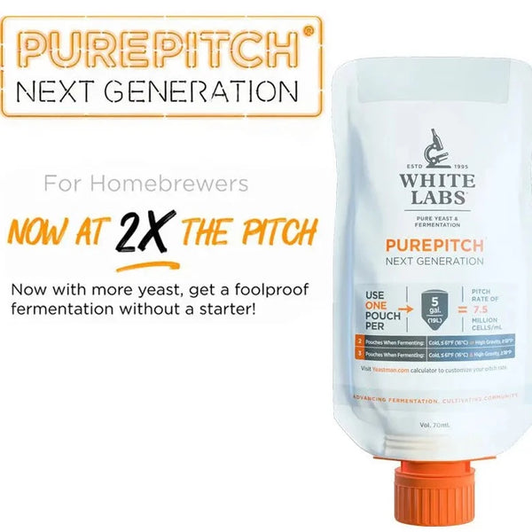 WLP029 White Labs German / Kolsch Ale Yeast PurePitch Next Gen The
