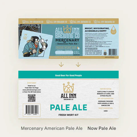 All In Brewing Fresh Wort Kit Mercenary