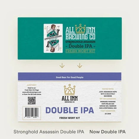 Double IPA Fresh Wort Kit