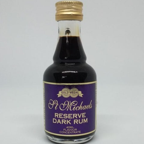 Gold Medal St Michaels Reserve Dark Rum 40ml