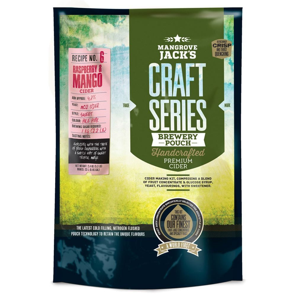 MJ Craft Series Raspberry and Mango Cider 2.4kg 10526