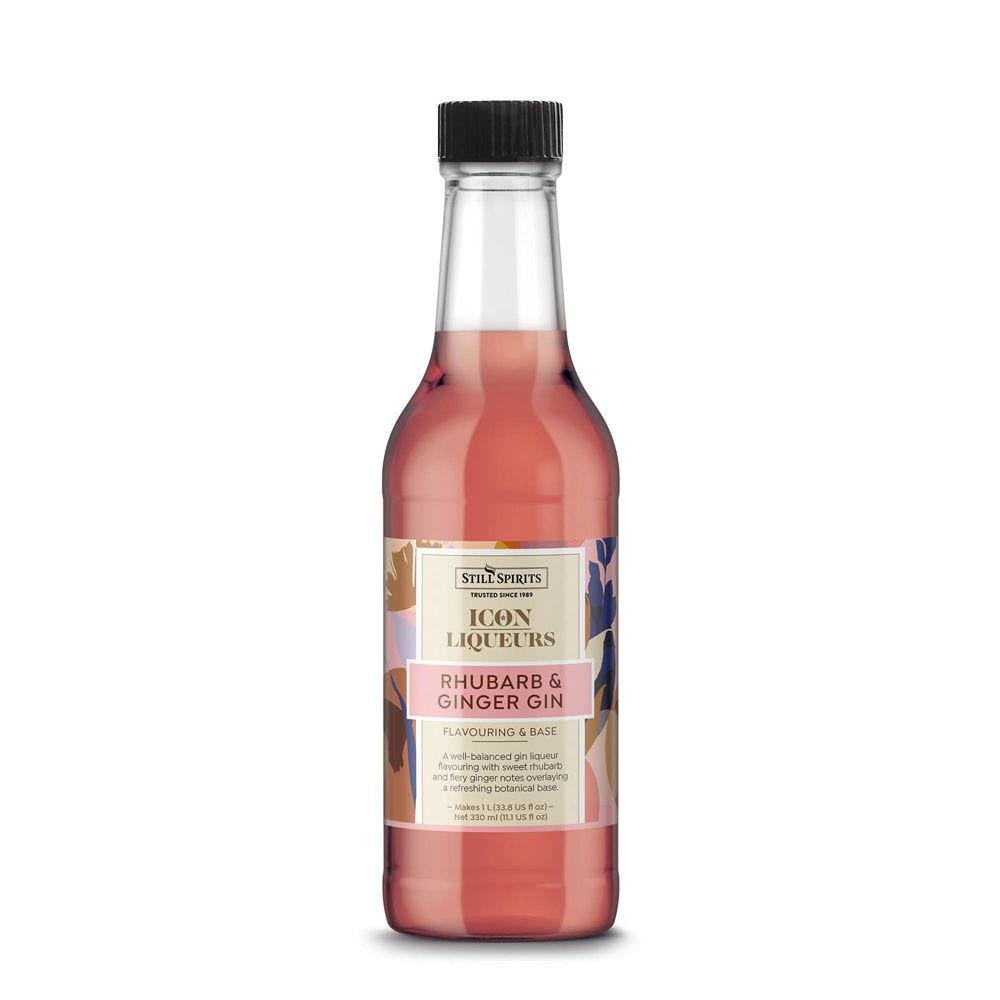 SS Rhubarb & Ginger Gin Top Shelf Select Liqueur 330ml 54006