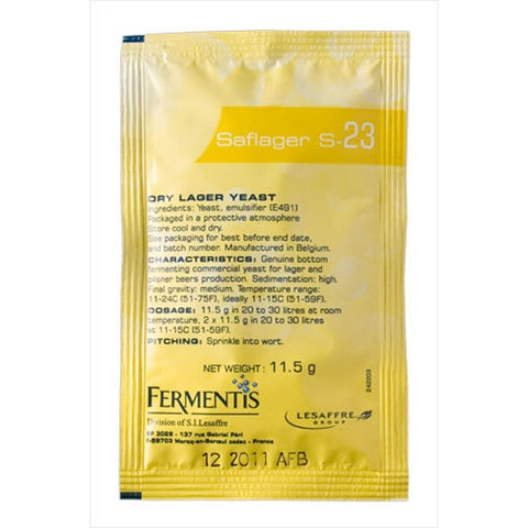Saflager S-23 Yeast 11.5g  40712