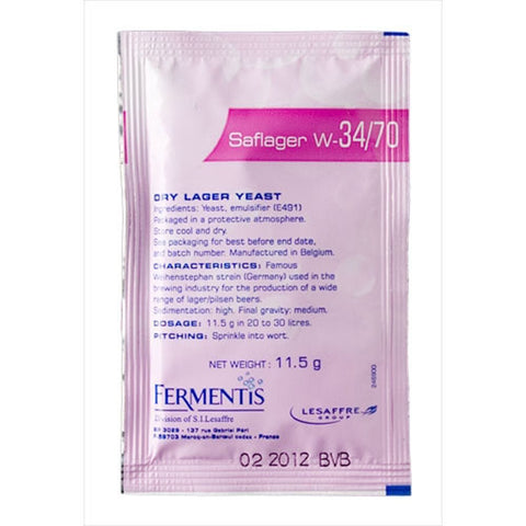 Saflager W-34/70 Yeast 40718