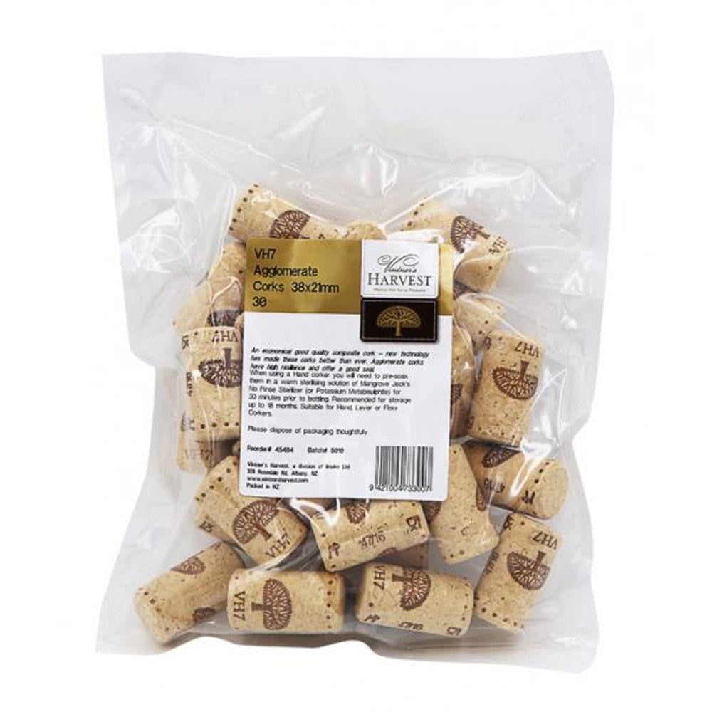 Cork Vintner's Harvest VH7 Agglomerate 38x21mm