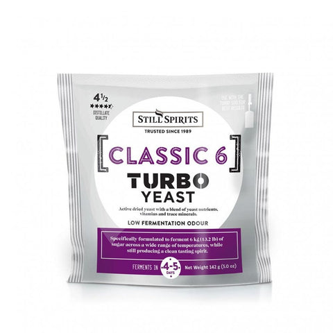 SS Classic 6 Turbo Yeast 142g  50199