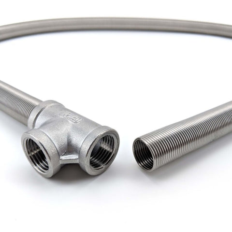 Helix Coil S/S 1m with Tee KL10764