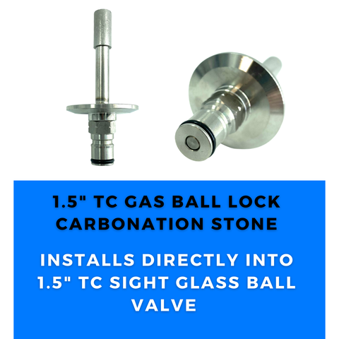 1.5" Tri Clover Carbonation Stone