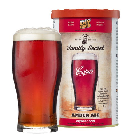 Coopers Family Secret Amber Ale 1.7kg