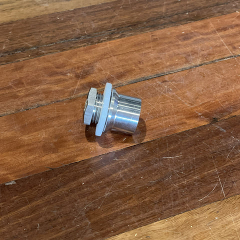 1/2" Bsp Male to Female New Bulk Head + Hex Nut