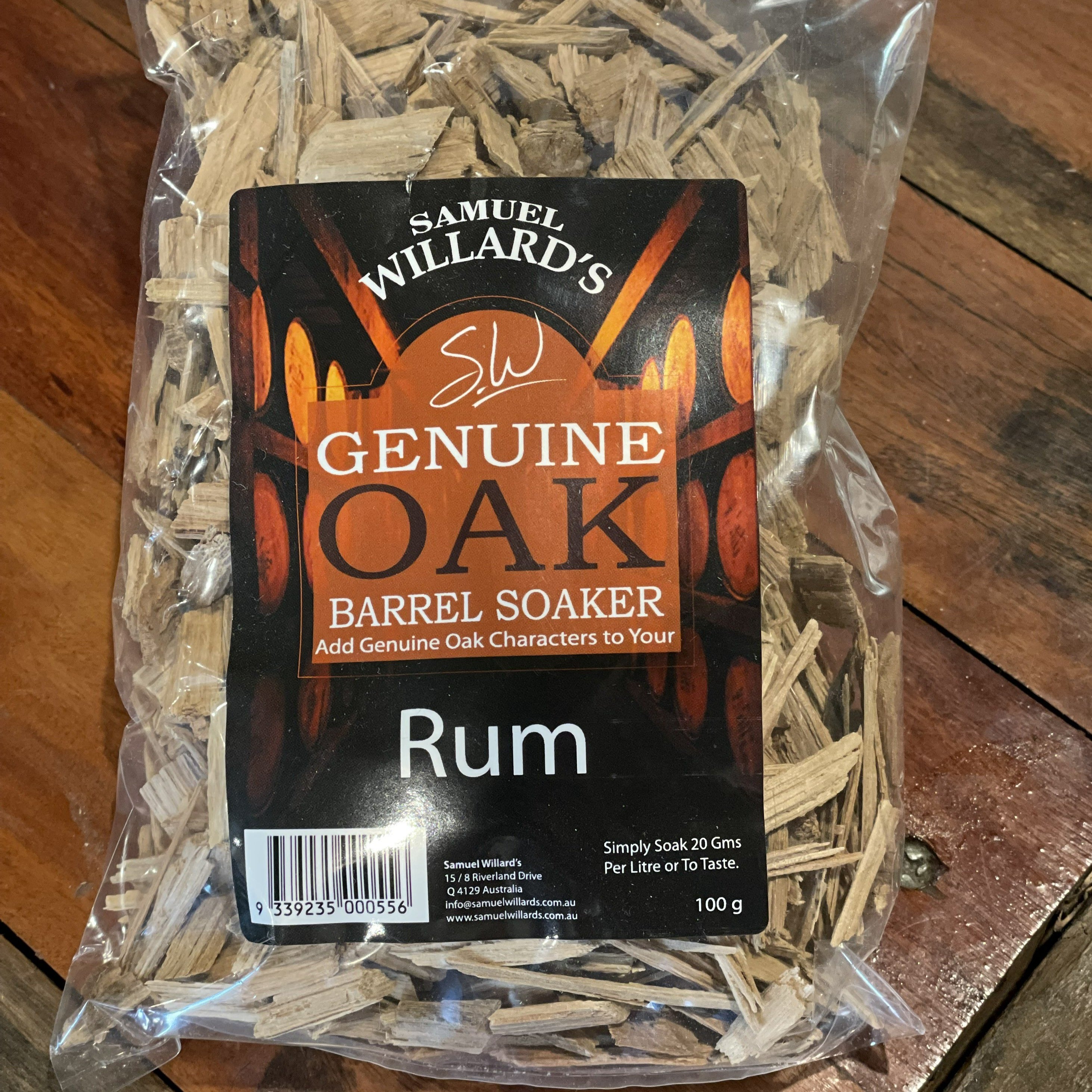 Samuel Willards Rum Soakers 100g