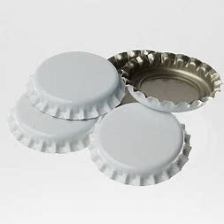 Cap Crown White pk200