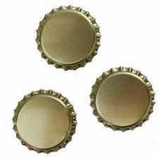 Cap Crown Gold pk200