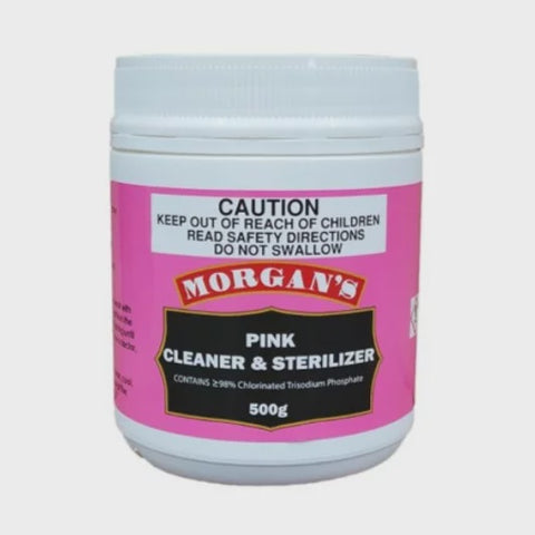 Morgan's Pink Cleaner + Sterilizer