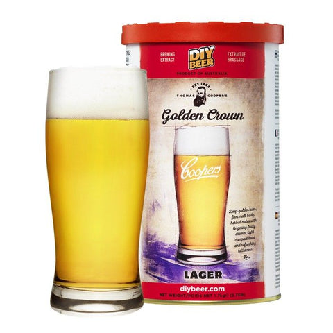 Coopers Golden Crown Lager 1.7kg