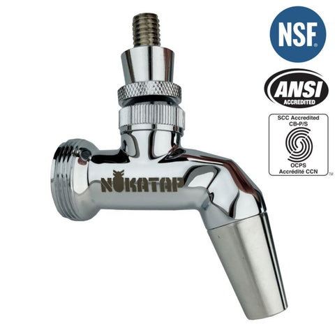 Nukatap Stainless Tap CP KL15509