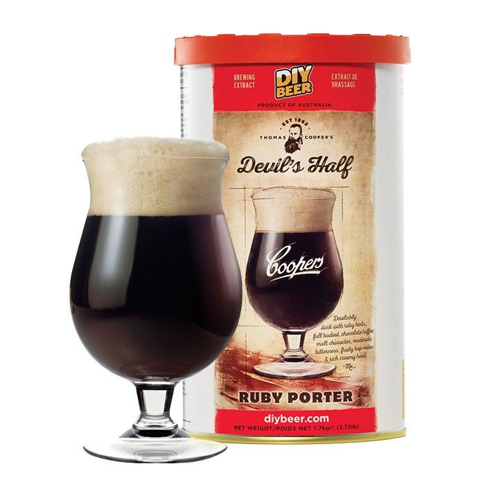 Coopers Devils Half Ruby Porter 1.7kg