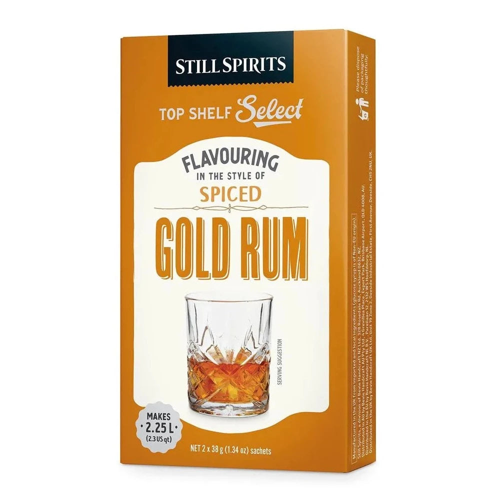 SS Top Shelf Select Spiced Gold Rum