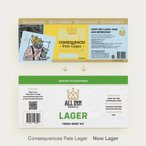 Consequences Pale Lager WORT KIT