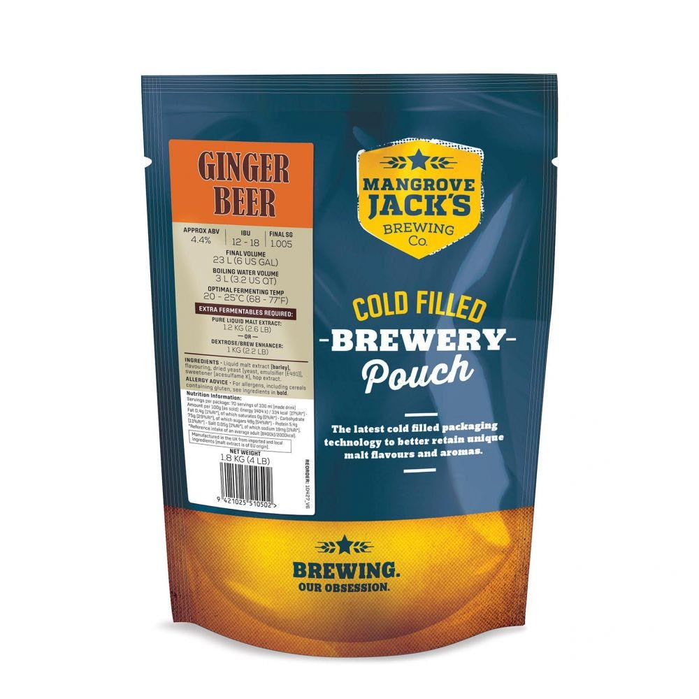 MJ Traditional Ginger Beer 1.8kg 10427