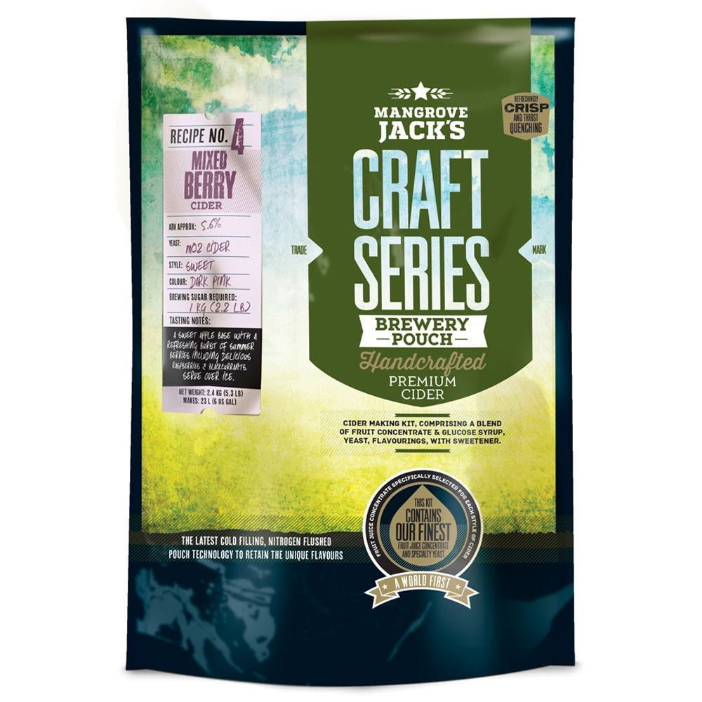 MJ Mixed Berry Cider Craft Series 2.4kg 10511