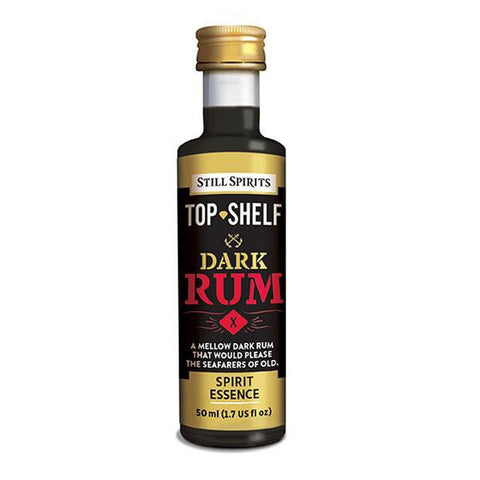 SS Top Shelf Dark Rum 50ml  30101