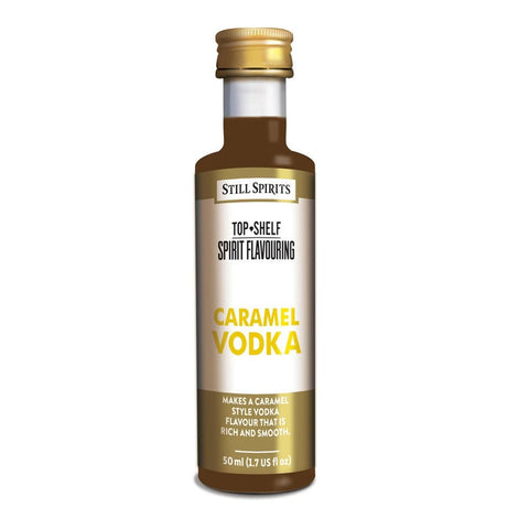 SS Top Shelf Caramel Vodka 50ml 30144