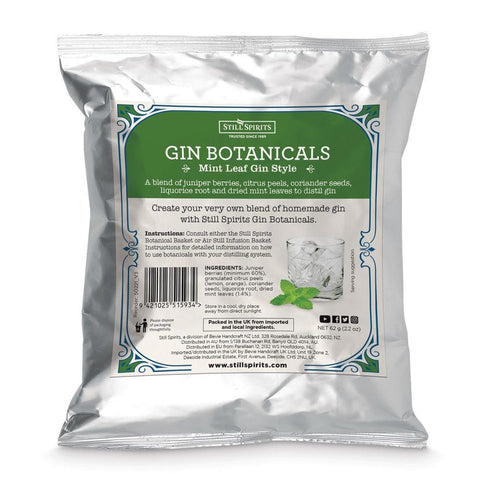 SS Gin Botanicals Mint Leaf Gin 50221