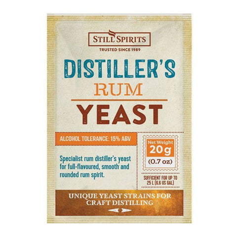 SS Distiller’s Yeast Rum 20g 50225