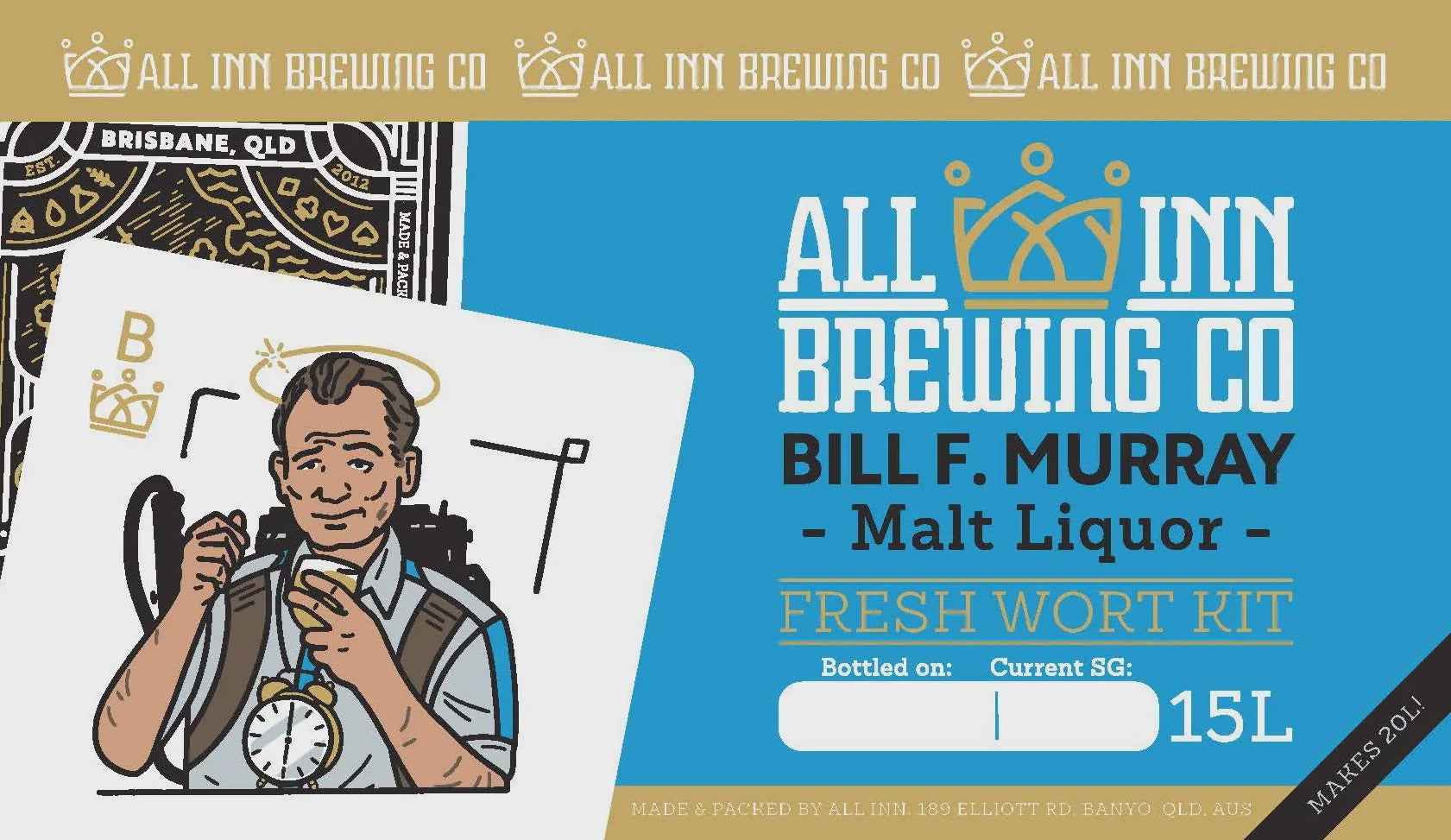 Bill F Murray Malt Liquid Wort Kit