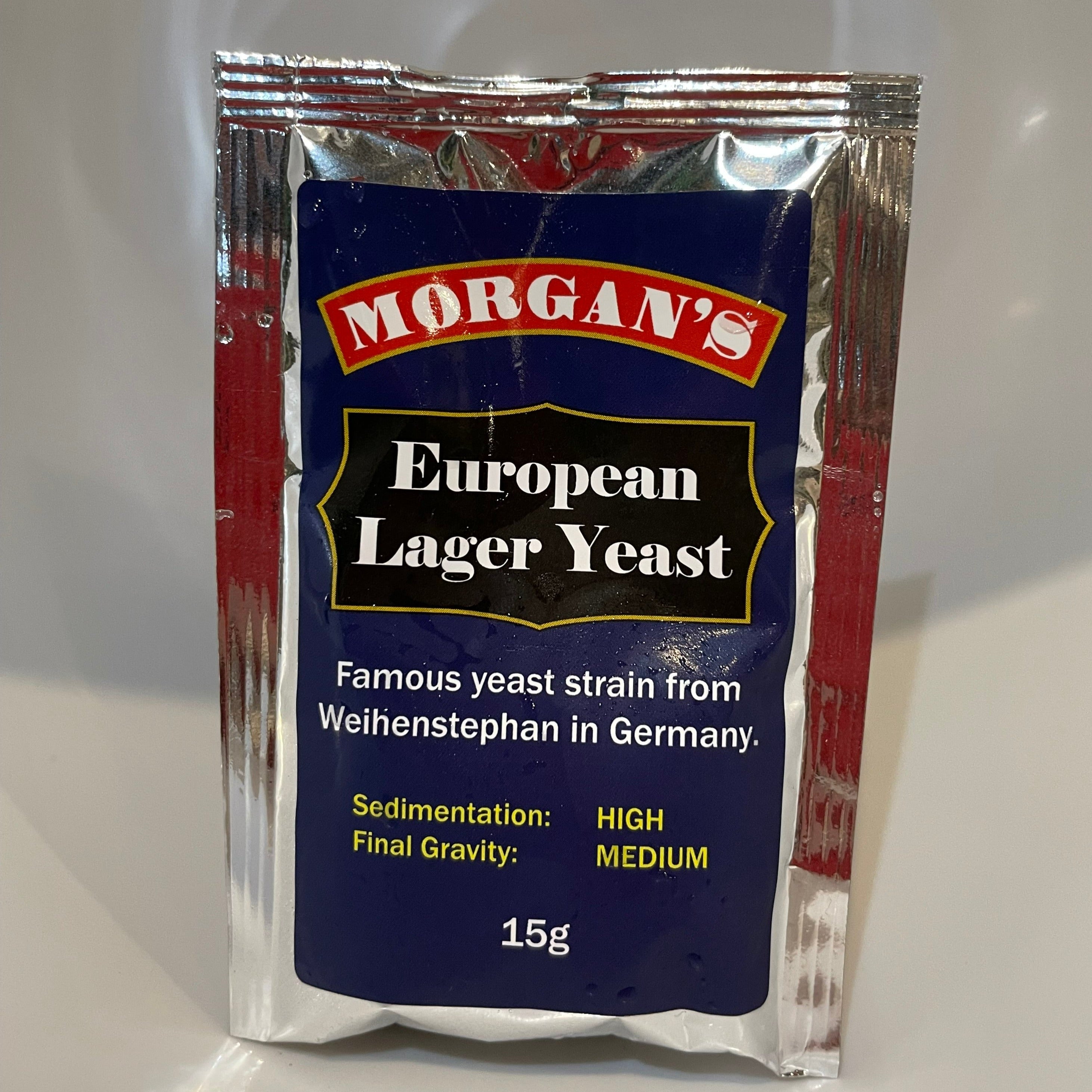 Morgan's European Lager Yeast 15g