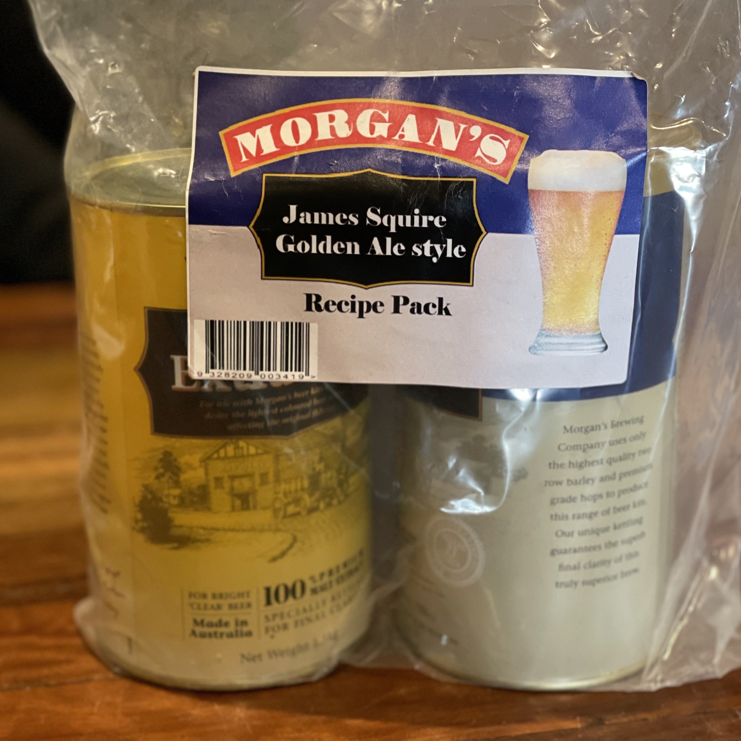 Morgan's Recipe Pack James Squire Golden Ale Style