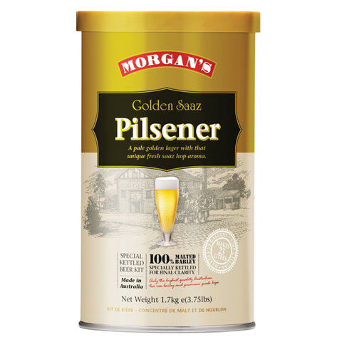 Morgan's Premium Golden Saaz Pilsner 1.7kg