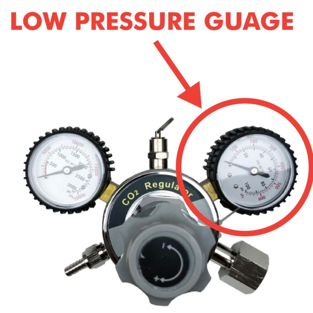 Gauge Replacement Low Pressure for Regulator 0-100PSI KL02233