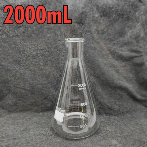 Erlenmyer Conical Flask 2000ml (Borosilicate) KL03988