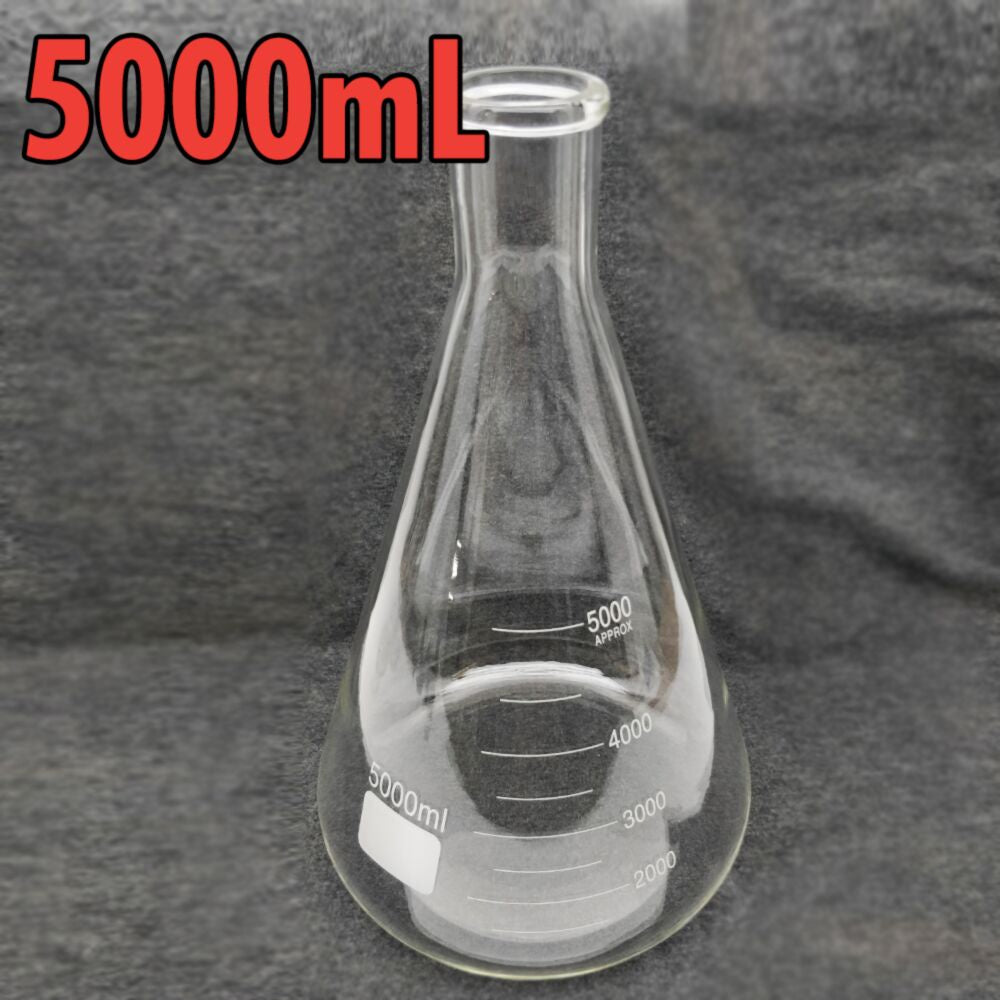 Erlenmeyer Conical Flask 5000ml (Borosilicate)  KL04008