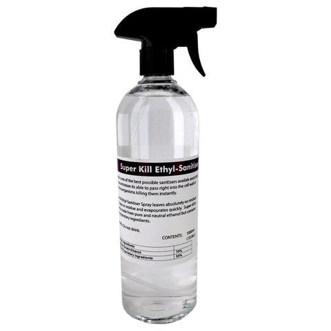 Super Kill Ethyl Sanitiser Spray 1000ml KL05371