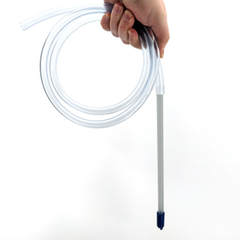 Plastic Jiggle Auto Siphon Racking Cane with Vinyl Tube (10mmx14mmx1.4m) KL14083