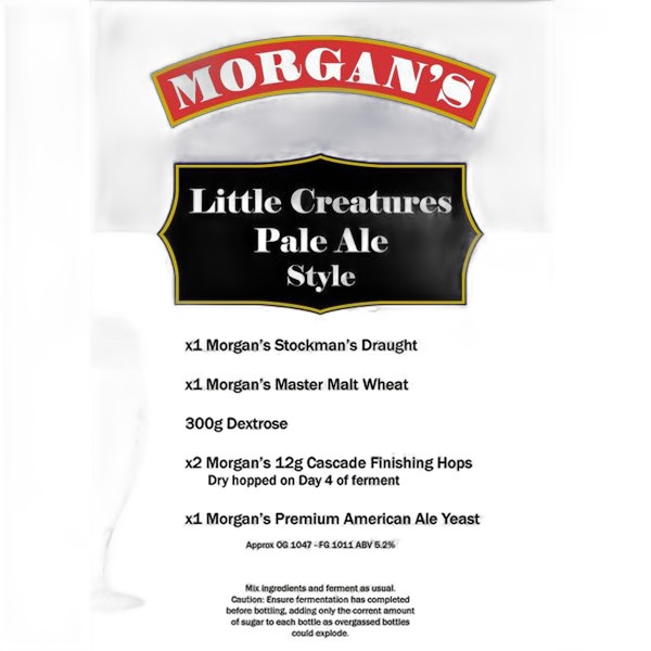 Morgan's Recipe Pack Little Creatures Pale Ale Style