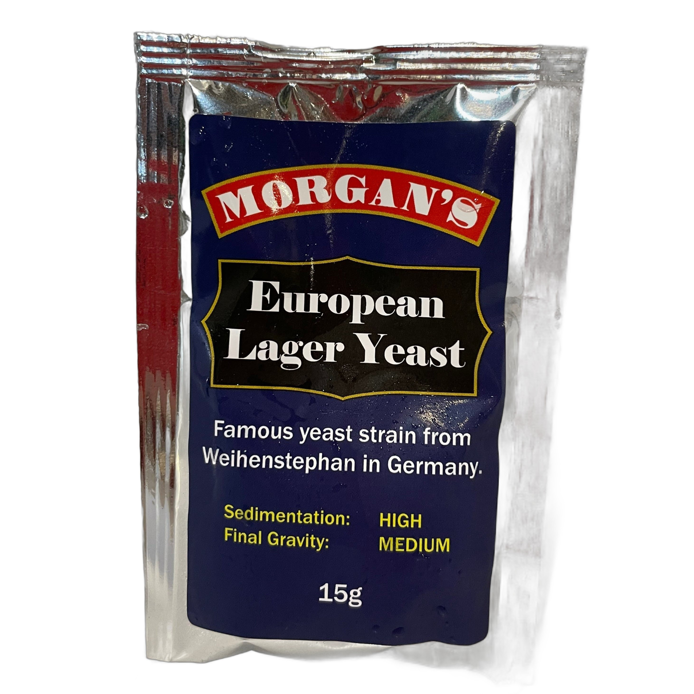 Morgan's European Lager Yeast 15g