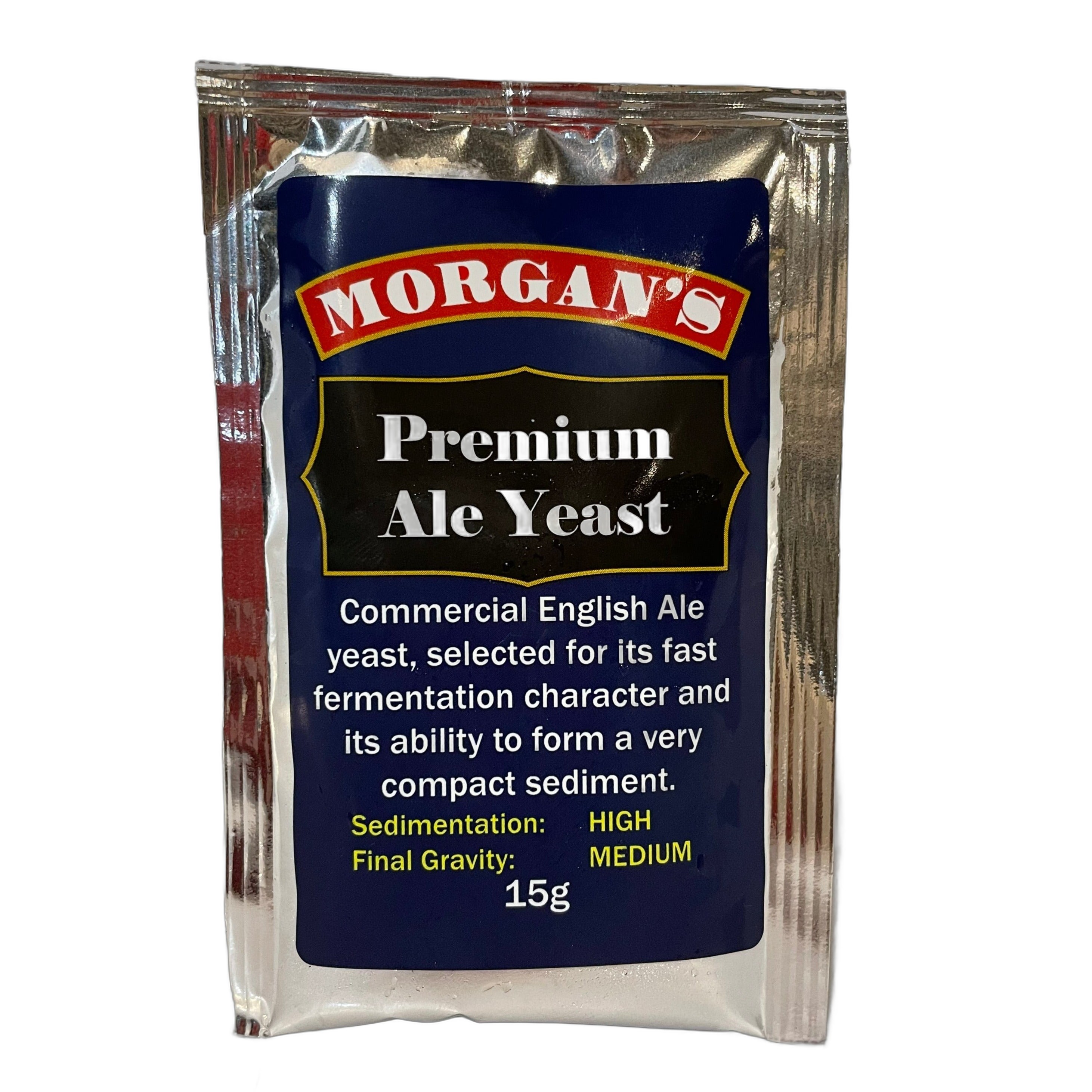 Morgan's Premium Ale Yeast 15g
