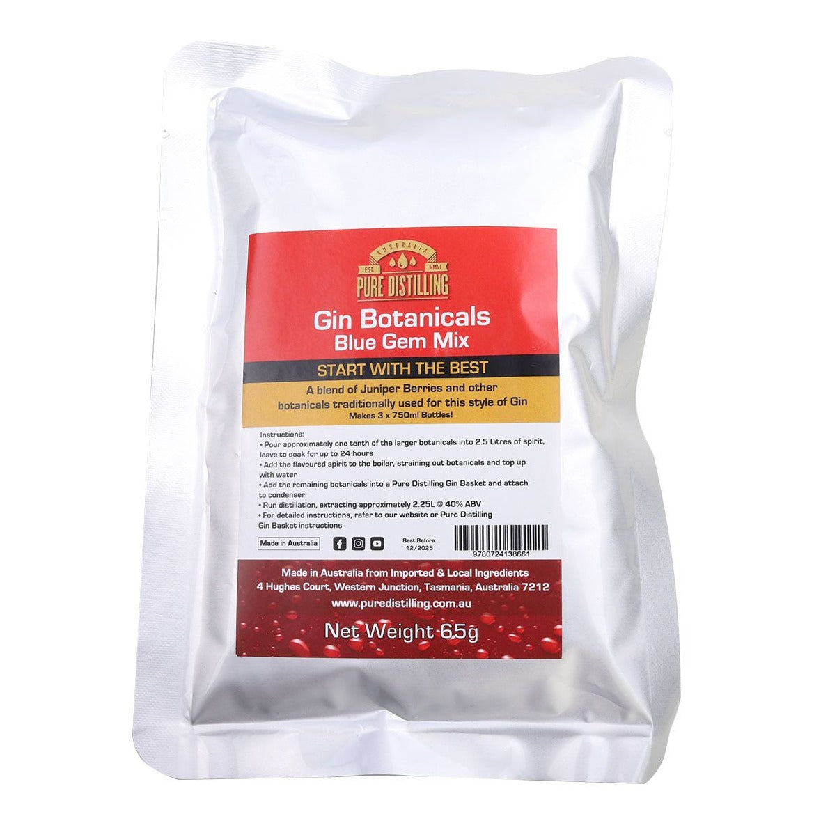 BOT Gin Blue Gem 65g