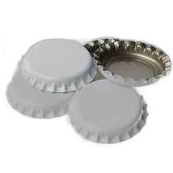 Cap Crown White pk200