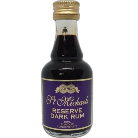 Gold Medal St Michaels Reserve Dark Rum 40ml