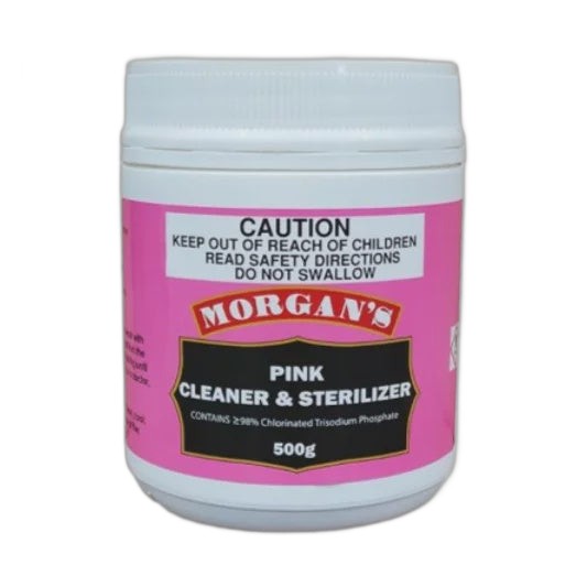 Morgan's Pink Cleaner + Sterilizer