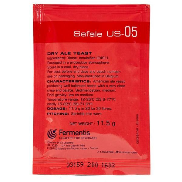 Safale US-05 Yeast  40719
