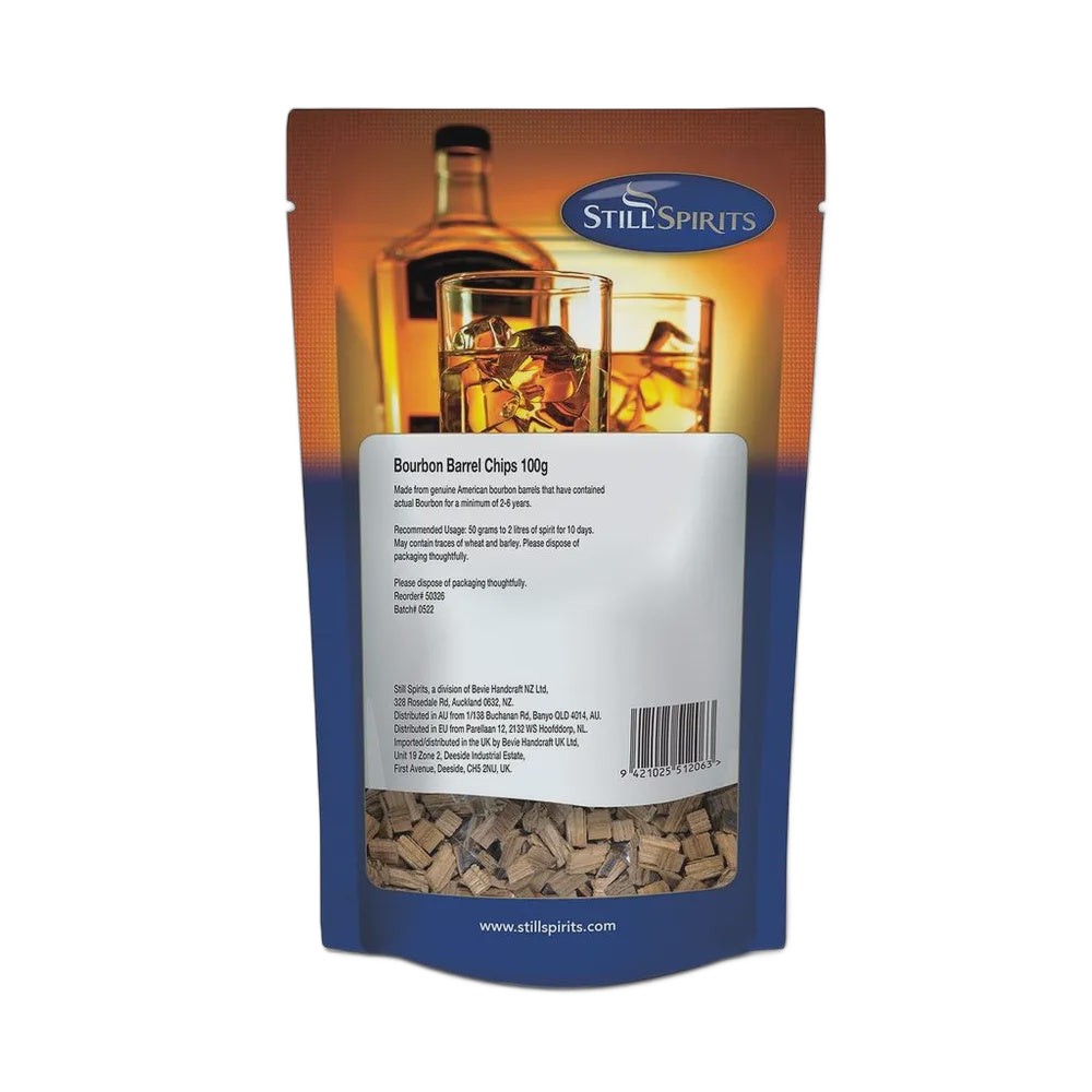 SS Bourbon Barrel Chips 100g 50326