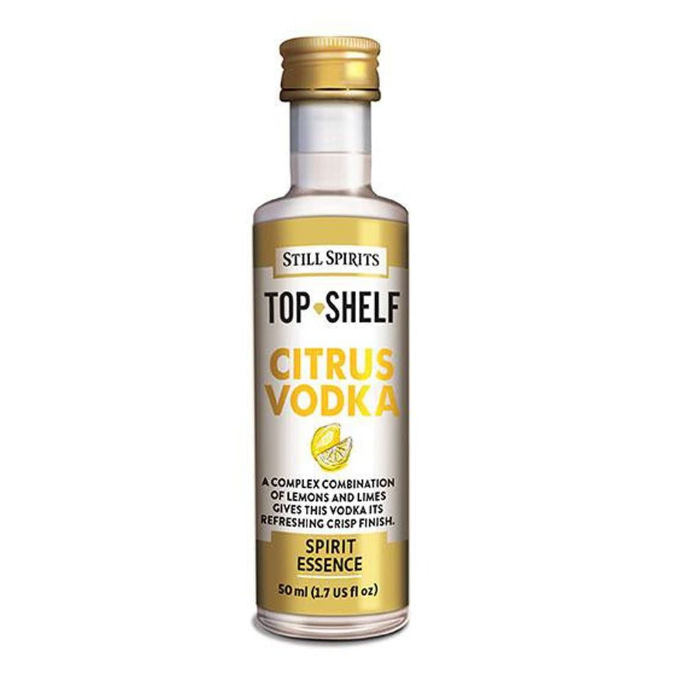 SS Top Shelf Citrus Vodka 50ml 30139